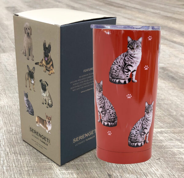 Ultimate Tumbler, Serengeti, Silver Tabby