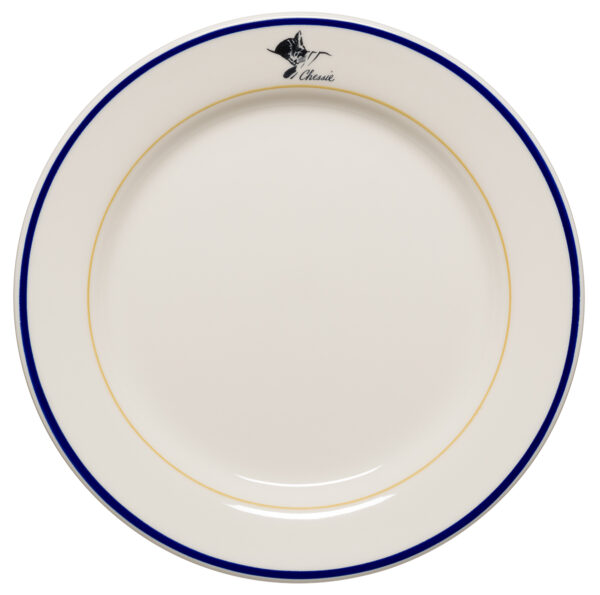 Plate, Chessie Reproduction China