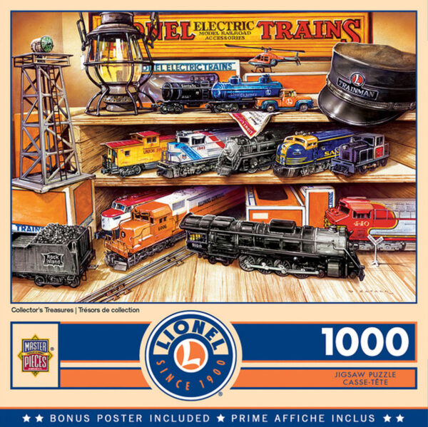 Puzzle, Lionel, Collector's Treasures, 1000 Piece