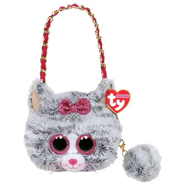 Purse, KIKI Mini Tabby Cat Purse, fashion by ty