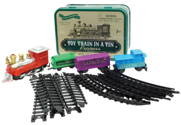 Toy Train in a Tin