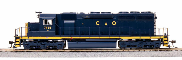 Locomotive, C&O EMD SD40, Blue w/Yellow, Paragon4, Sound/DS/DCC HO scale