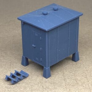 MD-24-957 C&O Signal Relay Cabinet, 3D printed, HO Scale