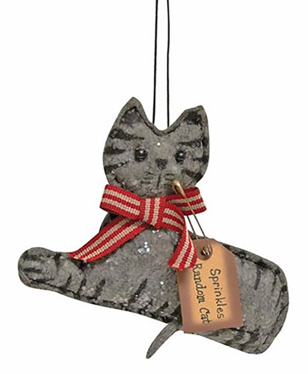 Ornament, Sprinkles Tabby Cat