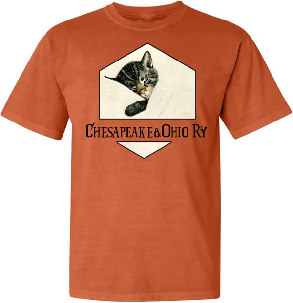 CL-24-444 Chessie & C&O Railway Retro Style T-shirt