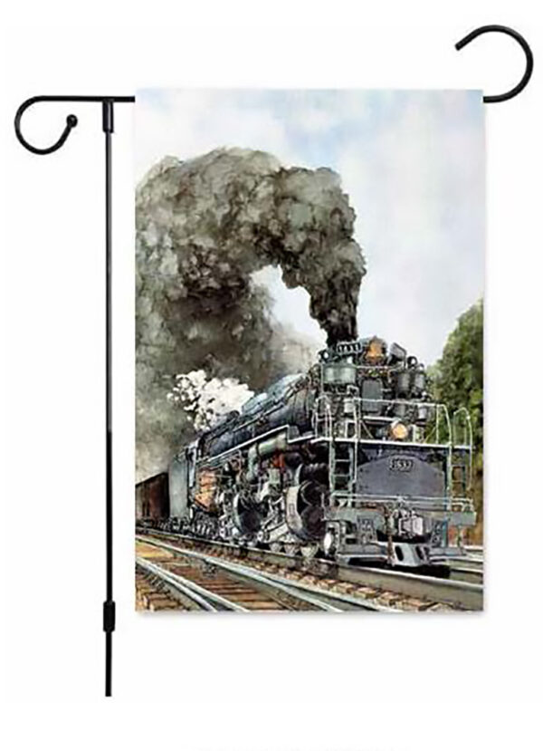 CU-24-582 C&O H-8 2-6-6-6 Allegheny Type #1633 flag