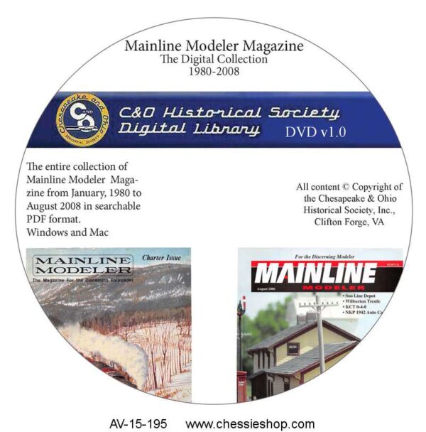 AV-15-195 DVD: Mainline Modeler Magazine Collection