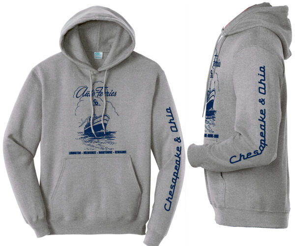 CL-24-447 Auto Ferries C&O For Progress Hoodie