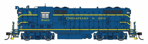 MD-25-966 "PRE-ORDER" Locomotive, Chesapeake & Ohio, EMD GP7, DCC & Sound, HO Scale