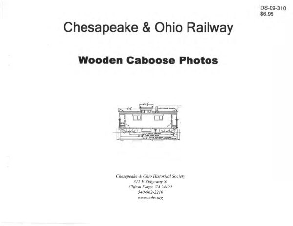 DS-09-310 Wooden Caboose Photos