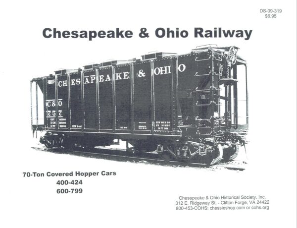 DS-09-319 Covered Hopper Car Photos, 70-Ton