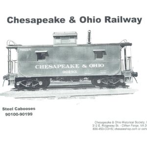 DS-09-320 Steel Caboose Photos, 90100-90199