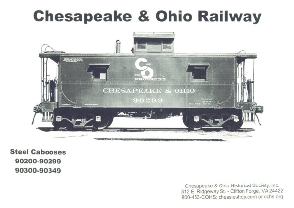 DS-09-321 Steel Caboose Photos, 90200-90299 & 90300-90349