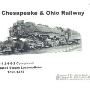 DS-09-324 H-6 2-6-6-2 Articulated Steam Locomotives 1325-1474 Photos