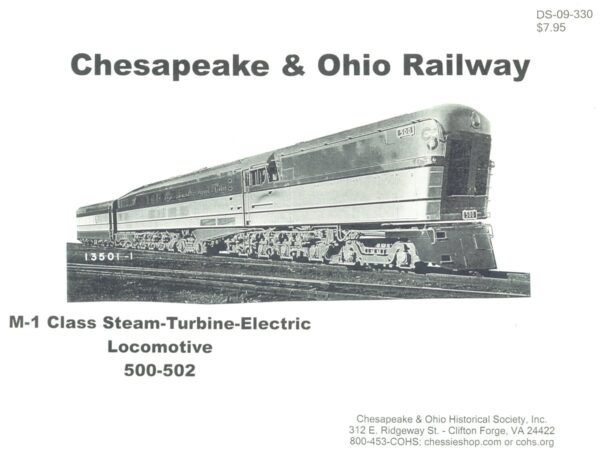 DS-09-330 M-1 Class Steam-Turbine-Electric Locomotive 500-502 Photos