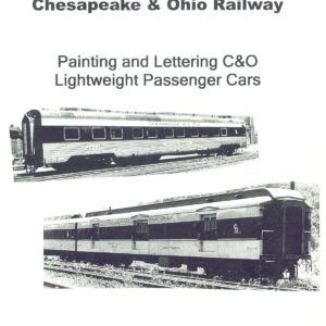 DS-09-335 Painting and Lettering C&O Lightweight Passenger
