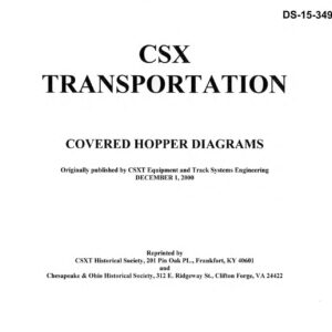 DS-15-349 CSX Transportation Covered Hopper Diagrams