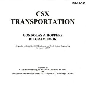 DS-15-350 CSX Transportation Gondolas & Hoppers Diagram