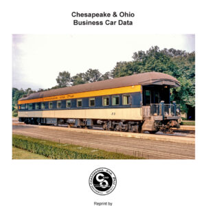 DS-21-380 Chesapeake & Ohio Business Car Data