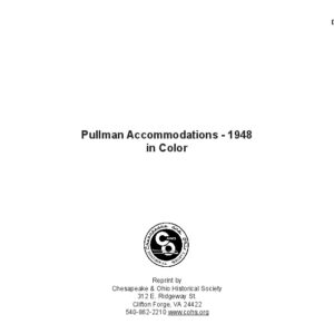 DS-21-385 Pullman Accomodations - 1948 in Color