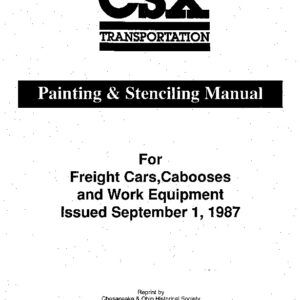 DS-7-058 CSX Painting and Stenciling Manual