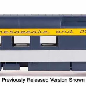 MD-25-981 “PRE-ORDER” 82' Pullman-Built Heavyweight 36-Seat Diner - Ready to Run Chesapeake & Ohio (Tri-Color) #970 City Tavern, HO Scale