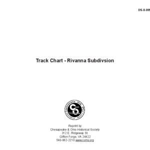 DS-8-095 Track Chart - Rivanna Subdivision