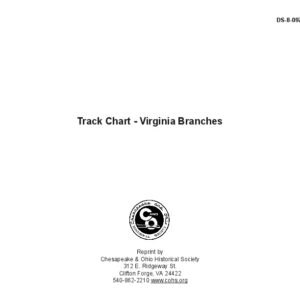 DS-8-097 Track Chart - Virginia Branches
