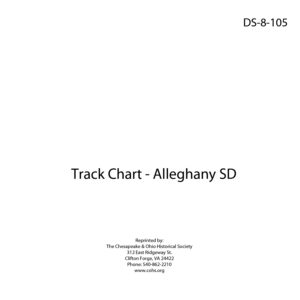 DS-8-105 Track Chart - Alleghany Subdivision