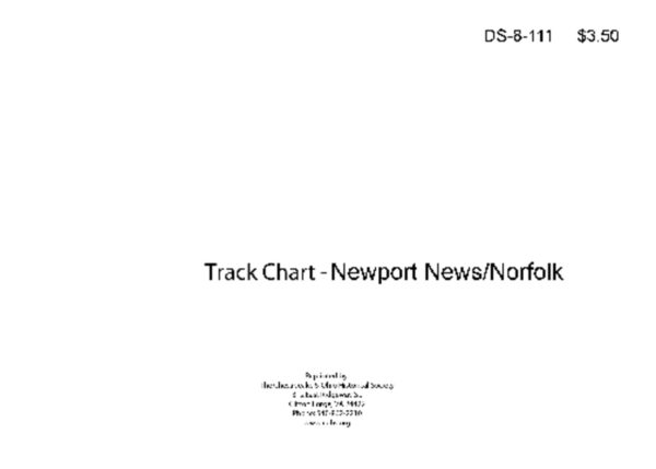 DS-8-111 Track Chart - Newport News/Norfolk