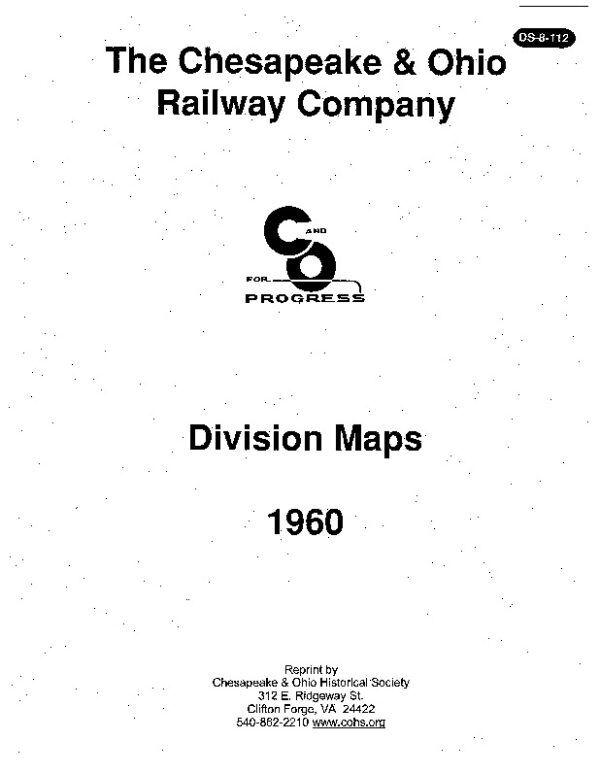 DS-8-112 C&O Division Maps (1960)