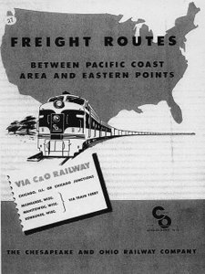 DS-8-141 C&O Freight Routes