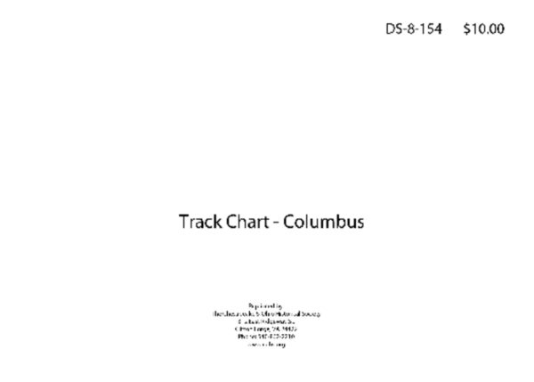 DS-8-154 Track Chart - Columbus