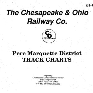 DS-8-177 Pere Marquette Track Charts