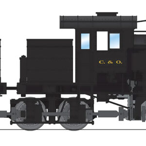 MD-25-984 “PRE-ORDER” Class D 4-truck Shay Locomotive, C&O #8, In-Service Paint, Paragon4 Sound/DC/DCC, Smoke, HO