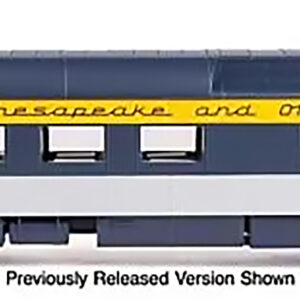 MD-25-988 “PRE-ORDER” 82' Pullman-Built Heavyweight 36-Seat Diner - Ready to Run -- Chesapeake & Ohio (Tri-Color) #968 France's Tavern