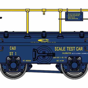 MD-25-991 “PRE-ORDER” Scale Test Car -- Chesapeake & Ohio ST1, HO Scale