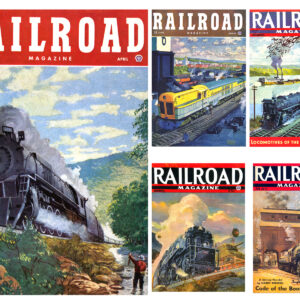 SV-08-160 Railroad Magazine Cover Set (5 Prints)