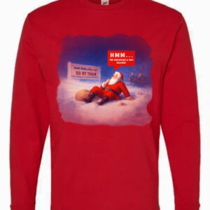 CL-25-452 C&O Christmas, Next Time Go by Train, Long Sleeve