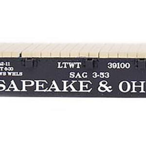 MD-25-015 C&O 42' Fishbelly Flatcar,  HO Scale by Intermountain