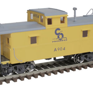 MD-26-905 C&O Cupola Caboose Chesapeake & Ohio,  HO Scale, Trainman by Atlas