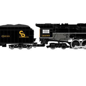 MD-26-906 “PRE-ORDER” Fox Valley Models HO Scale 2-8-4 Berkshire, Chesapeake & Ohio/For Progress