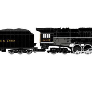 MD-26-907  “PRE-ORDER” Fox Valley Models HO Scale 2-8-4 Berkshire, Chesapeake & Ohio
