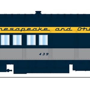 “PRE-ORDER” MD-26-922 C&O Coach-Baggage Combine, Tri-Color Paint, N Scale, By Broadway Limited